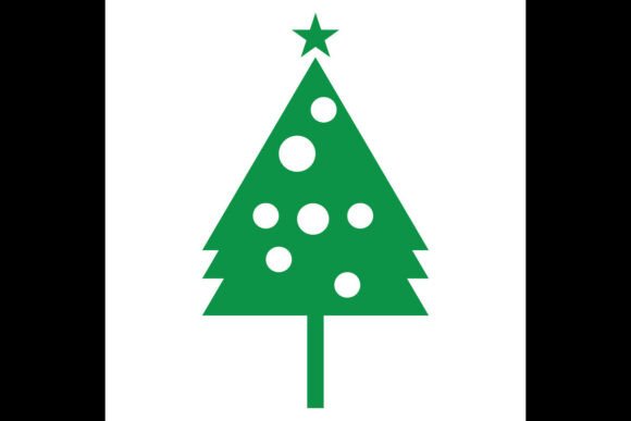 Christmas Tree Icon Design: A Festive Creative Asset