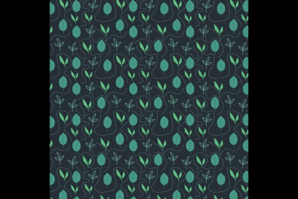 Elevate Your Visual Identity with Leaf Pattern Design