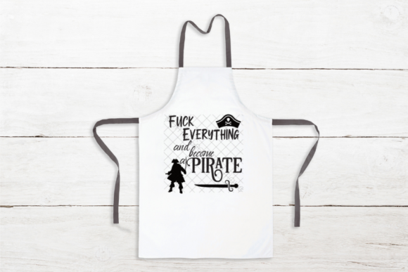 Embrace Bold Design with the F*ck Everything Become a Pirate SVG