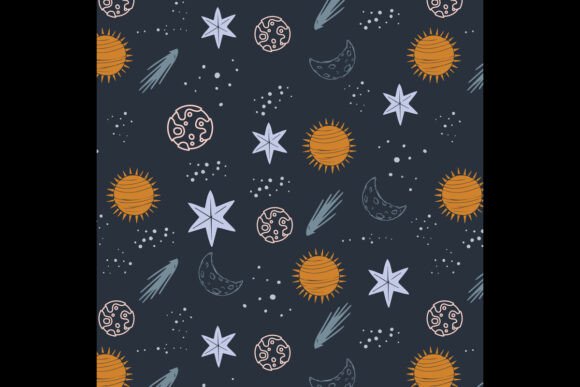 Galaxy Pattern Design: A Cosmic Visual Asset for Modern Creators