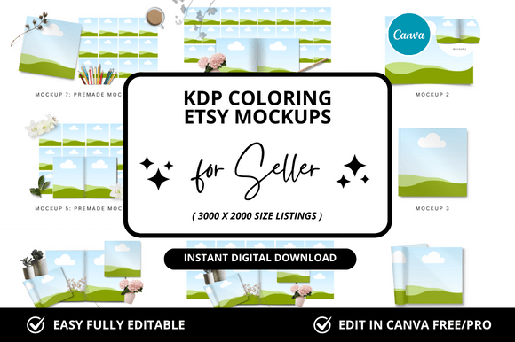 Master Etsy Listings with Canva Mockup Templates