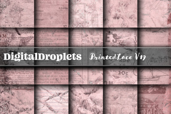 Printed Lace Vol. 19: Vintage Paper Collection