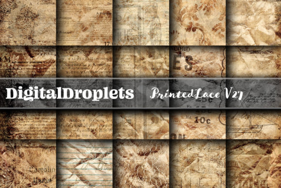 Printed Lace Vol. 27: Vintage Textures for Modern Design